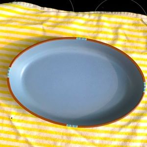 Dansk Mesa Blue oval serving/casserole dish